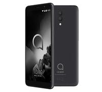 Alcatel 1X 2019 - Smartphone de 5" (Quadcore, RAM 2 GB, memoria interna de 16 GB, ampliable micro SD, cámara 16 MP y 8 MP) color negro