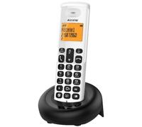 Alcatel - E160 Teléfono DECT Identificador de llamadas Negro, Blanco