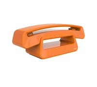 ALCATEL Epure Iconic - Teléfono Inalámbrico DECT - Diseño Vintage - Gran Pantalla Gráfica Altamente Legible - Manos Libres - Bloqueo de Llamadas - Naranja
