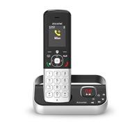 ALCATEL FX990 Voice - Teléfono inalámbrico DECT con contestador - Pantalla gráfica color de alta resolución - Manos libres - Bloqueo de llamadas - Tono VIP - Contestador automático 50 min - Negro/Gris