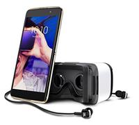 Alcatel Idos 4S - Smartphone Libre Android (Pantalla 5.5", cámara 16 MP, 32 GB, Octa-Core 1.8 GHz, 3 GB RAM), Color Dorado