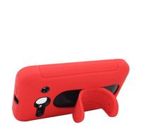 Alcatel OneTouch de Cell Eagle Evolve 2 Caso protector de armadura hbrida con soporte - Embalaje minorista - U4 Negro/Rojo