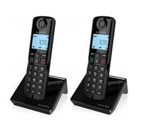 Alcatel S280 DUO Telefono Inalambrico DECT Manos Libres Negro (Nuevo Embalaje Deteriorado)