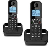 Alcatel F860 Duo Teléfonos Fijos Inalámbricos Negros