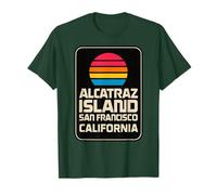 Alcatraz Island Área de la Bahía Golden Gate de San Francisco Camiseta