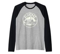 Alcatraz Prison History Escape From Alcatraz Architecture Camiseta Manga Raglan