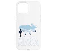 Alce de Alce de Alaska | Naturaleza de montañas | Alaska Carcasa para iPhone 15
