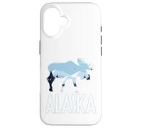 Alce de Alce de Alaska | Naturaleza de montañas | Alaska Carcasa para iPhone 16