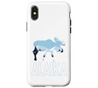 Alce de Alce de Alaska | Naturaleza de montañas | Alaska Carcasa para iPhone X/XS