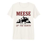 Alce del Norte Vida Silvestre Cornamenta Bosque Naturaleza Camiseta Premium