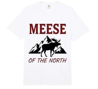 Alce del Norte Vida Silvestre Cornamenta Bosque Naturaleza Comfort Colors Adult Heavyweight T-Shirt