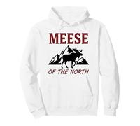 Alce del Norte Vida Silvestre Cornamenta Bosque Naturaleza Sudadera con Capucha