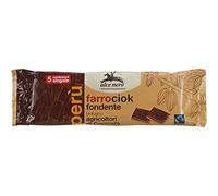 Alce Nero farro Ciok Barretta Di farro S cioc colat o fondente biológico gico 28 g