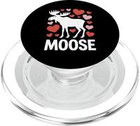 Alce San Valentín Corazón Amor Vida Silvestre Animal Naturaleza PopSockets PopGrip para MagSafe