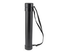 AlcheLHymist Tubo de Almacenamiento para Dibujos, Tubo telescópico para pósteres de Obras de Arte y Planos, Tubo Extensible para Guardar Colecciones con Tapa Redonda, Material PE Impermeable,