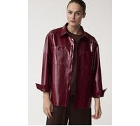 Alchemist Louise Shacket Merlot Talla: 38 | Chaquetas de Cuero Outlet | Mujer