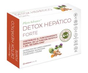 AlchemLife - PhytoAdvance Detox Hepático Forte | Apoyo a la Función del Hepática y Metabolismo de Lípidos | 30 Cápsulas | con Cardo Mariano, Alcachofa, Colina y Cúrcuma | Sin Gluten Sin Lactosa