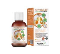 AlchemLife - Phytorelief Adults Solution | Ayuda a la Eliminación de Mucosidades | Alivia la Garganta | Jarabe 120 ml con Cúrcuma, Jengibre, Granada, Tilo, Malvavisco, Grindelia, Zinc y Miel