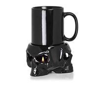 Alchemy England Taza con calentador de Calavera Sin clasificar Taza Negro porcelana