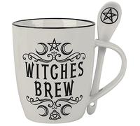 Alchemy England Witches Brew Unisex Taza blanco-negro porcelana