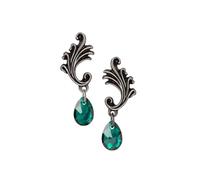 Alchemy Gothic Churchyard - Par de pendientes, Metal