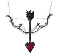 Alchemy Gothic Desire Moi Mujer Collar Plateado peltre