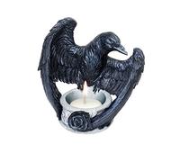 Alchemy Gothic Raven's Ward Tea Light Holder