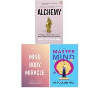 Alchemy, Mind Body Miracle & The Master Mind 3 Books Collection Set
