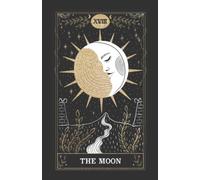 Alchemy Notebook - The Moon: Bullet Dot Matrix Notebook Journal - Vintage Tarot Series