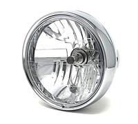 Alchemy Parts Faro De La Moto 7.5" 55W Homologado - Cromo para Retro Cafe Racer Project