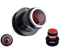 Alchemy Parts Moto LED Freno Luz Trasera Café Corredor Chopper - Marca E