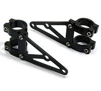 Alchemy Parts Moto Soportes Faros o Abrazaderas para Horquilla 54-55mm Diámetro - CNC Mecanizada