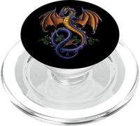 Alchemy Wyverex Cipher - Dragón mágico gótico PopSockets PopGrip para MagSafe