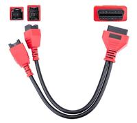 Alchiauto Cable OBD de derivación de seguridad de 12+8 pines conector adaptador 12+8 para vehículos Chrysler SGW equipados FCA compatible con la aplicación JScan para diagnóstico apto para escáneres