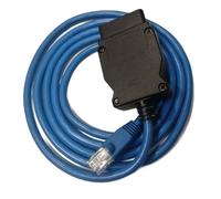Alchiauto Ethernet RJ45 ENET OBD2 Cable MQB EVO MEB MLB Cable de programación de diagnóstico compatible con VW audi DOIP