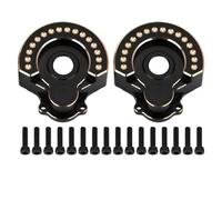 Alcicultor de transmisión contrapeso de latón con Recubrimiento Negro para 1 10 Escala Piezas de actualización de automóvil RC RC Compatible con Varios Modelos TRX6(8251A-BK)