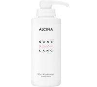 ALCINA Acondicionador liso muy bonito y largo, 1 x 500 ml, acondicionador para cabello largo, cuida tu cabello y aporta brillo, alisa la estructura del cabello, mejora el peinado, con queratina y