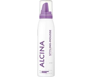 ALCINA Aerosol para mousse de peinado, 1 x 150 ml, para un volumen visible, brillo intenso y suavidad palpable, fuerte agarre y volumen, sin pegar