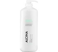 ALCINA Champú Sensitiv, 1 x 1250 ml, limpieza suave, para cabello sensible y sensible, calma el cuero cabelludo