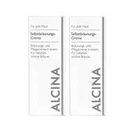 Alcina - Crema autobronceadora para baños naturales, 50 ml, 2 unidades