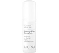 ALCINA Espuma limpiadora - 1 x 50 ml - Para cualquier piel - Limpia suave y a fondo - Elimina el maquillaje de larga duración - Para una sensación limpia y relajada - Uso diario - Con pantenol