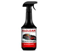 ALCLEAR 721GR Limpiacristales para coche, 1000 ml | Sin rayas, para ventanas exteriores, parabrisas, espejo retrovisor, plástico, cromo, seguridad infantil, cuidado del coche