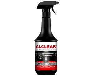 ALCLEAR 721IR Limpiador de interior de coche con efecto profundo para cabina, tapicería, cuero, interior, cuidado del coche de salpicadero, 1.000 ml