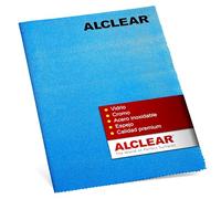 ALCLEAR International Paño de Ultramicrofibra Glaspolish, Paño de Microfibra, Paño para Cristales y Paño para Pulir Cristales, No Deja Marcas, 70 x 50 cm, Azul