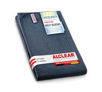 ALCLEAR 820901M paño de microfibra altamente absorbente secado milagro, 80x55 centímetros, atrae el agua como un imán sin rayas, para coches, pintura de coches, motos, cocinas, antracita