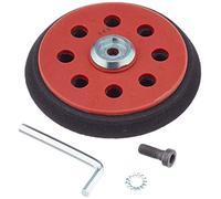 ALCLEAR Plato de Apoyo Especial para excéntrica Ø 123mm, Rojo