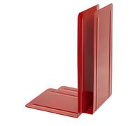 Alco-Albert 4303 - 12 sujetalibros de metal, 1 par, 130 x 240 x 140 mm), color rojo