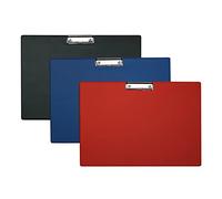 ALCO -Albert 5521-15 - Portapapeles DIN A3, formato horizontal, revestimiento de plástico, color azul