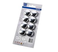 Alco-Albert 6811 A36 plano Imanes, 8 unidades), color plateado