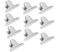 Alco-Albert 771s27 Carta Pinza de Metal, 10 unidades, 100 mm, niquelado)